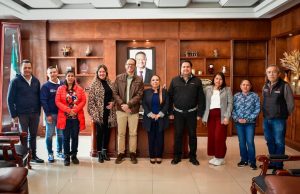 Mandataria Lorena García Cázares sostuvo reunión de acercamiento con nuevo titular del Centro INAH Hidalgo