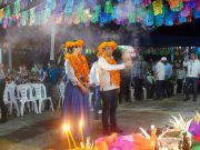 Con ofrenda a San Lucas, Huejutla se prepara para el Xantolo