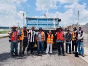 Gobierno Municipal de Tulancingo atiende bacheo desde Santa Ana Hueytlalpan a Bulevar La Morena y otros puntos