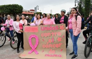 Mujeres tulancinguenses participan en actividades del Mes de Sensibilización sobre el Cáncer de Mamá