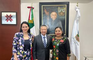 Menchaca Salazar fortalece coordinación con el PJF