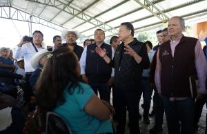 Julio Menchaca continúa supervisión en zonas afectadas en Tepehuacán y Tlanchinol