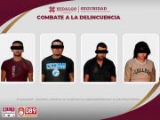 Cae célula dedicada al robo con violencia en carretera a Ciudad Sahagún