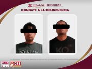 Respuesta inmediata permite el aseguramiento de presuntos involucrados en homicidio en Pachuca