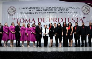 Toma de protesta el Comité Ejecutivo del Sindicato Único de Trabajadores, electo en octubre pasado