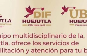 DIF Huejutla informa sobre los nuevos horarios y servicios de la Unidad Básica de Rehabilitación
