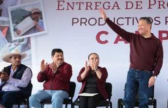 LORENA GARCÍA AGRADECE AL GOBERNADOR, JULIO MENCHACA, APOYOS AGROPECUARIOS A TULANCINGO