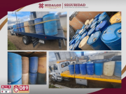 SSPH desarticula red logística para el robo de hidrocarburo en Santiago Tulantepec
