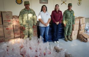 DIF HUEJUTLA Y EL 84° BATALLÓN DE INFANTERÍA SUMAN EN SOLIDARIDAD POR QUIENES MÁS LO NECESITAN
