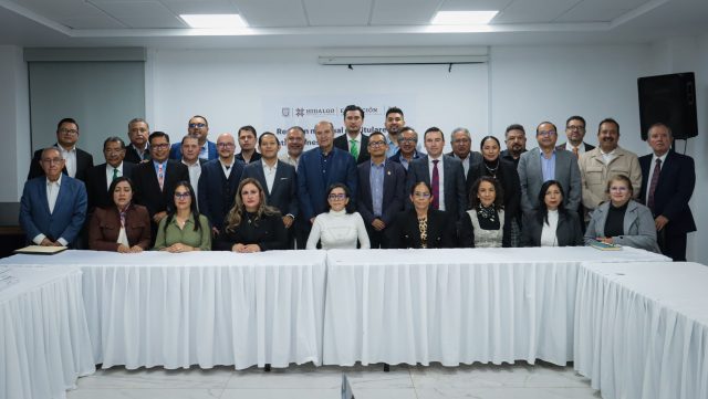 Natividad Castrejón encabeza reunión de titulares de Educación Superior en Hidalgo (1)