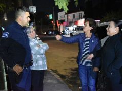 Realiza alcaldesa de Tulancingo recorrido nocturno para detección de espacios de riesgo para la población