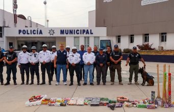 Pachuca refuerza acciones contra pirotecnia ilegal