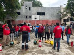 Protección Civil capacita a comerciantes para prevenir riesgos durante Festejos Guadalupanos