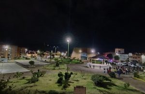 Iluminan punto de convivencia vecinal entre Nuevo Tulancingo y Los Pinos