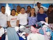 Encabeza Kristel Rodríguez donación masiva de ropa y calzado