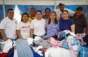 Encabeza Kristel Rodríguez donación masiva de ropa y calzado