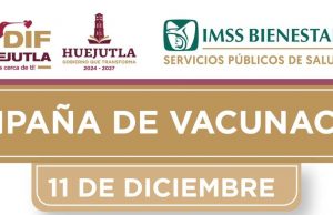 DIF Huejutla invita a participar en jornada de vacunación