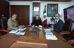 Menchaca Salazar preside primera reunión del Gabinete de Seguridad de 2026