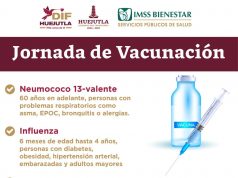DIF HUEJUTLA INVITA A PARTICIPAR EN LA JORNADA DE REGISTRO IMSS- BIENESTAR Y VACUNACION
