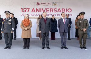 Hidalgo se vive: Julio Menchaca conmemora el 157 aniversario de la erección de Hidalgo