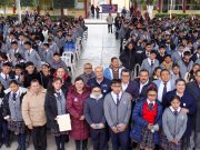 Natividad Castrejón entrega 903 lentes a estudiantes de San Salvador