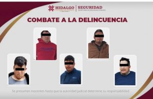 SSPH asegura a seis presuntos huachicoleros en Acaxochitlán