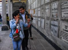Hidalguenses realizan recorrido inclusivo en la primera Noche de Museos de la CDMX