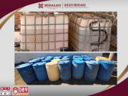 Desmantelan punto de almacenamiento y venta ilegal de hidrocarburo en Cuautepec