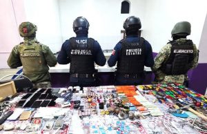 Operativo en el Cereso de Pachuca desarticula medios usados para extorsión y narcomenudeo