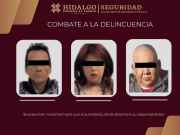 Asegura SSPH a tres personas tras robo a cadena comercial en Zempoala