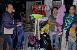 DIF Huejutla brinda ayuda a familia afectada por incendio