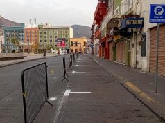 Intervienen vialidad del Centro Histórico de Pachuca con acciones de señalización