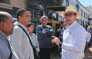 Avanza la rehabilitación urbana en el Centro de Pachuca