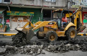 Atiende Gobierno de Huejutla problemática de aguas residuales en la zona centro