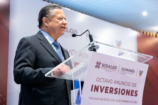 HIDALGO, LÍDER EN GENERACIÓN DE EMPLEOS EN EL PAÍS, ALCANZARÁ ESTE 2026, CIFRAS RÉCORD DE INVERSIÓN