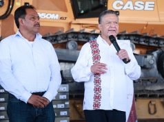 Julio Menchaca verificó avance de obra pública en Acatlán