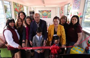 Natividad Castrejón pone en marcha Biblio Aula Móvil en Hidalgo