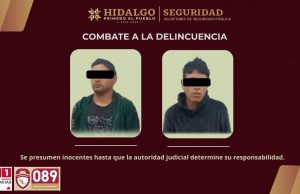 Con videovigilancia y operativo policial, SSPH asegura en Tula a sujetos implicados en robo a vehículos