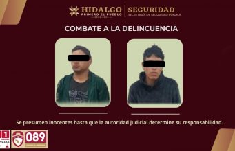 Con videovigilancia y operativo policial, SSPH asegura en Tula a sujetos implicados en robo a vehículos