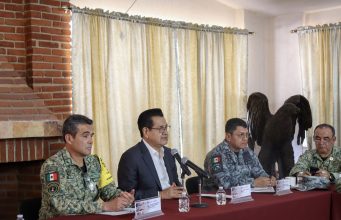 Autoridades coordinan entrega de apoyos para municipios afectados por la vaguada monzónica