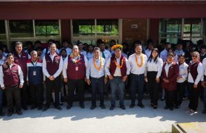 Anuncia Alfredo San Román climatización de aulas en Cobaeh Tehuetlán