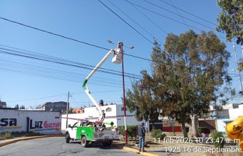 Mantenimiento Urbano fortalece espacios públicos y eleva al 95% la funcionalidad del alumbrado en colonia Guadalupe