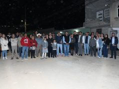 Lorena García supervisa avance de obra de guarniciones y banquetas en colonia El Paraíso con recursos FAISM