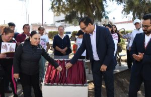 Gimnasio al aire libre, donado por empresa, forma parte de la remodelación de la Glorieta El Sol en la colonia Guadalupe