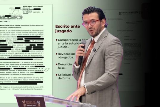 AL DESCUBIERTO EL MONTADO AMPARO QUE MIGUEL ÁNGEL TELLO, NUNCA PROMOVIÓ