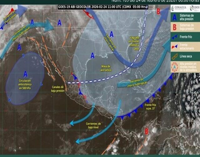 clima febrero