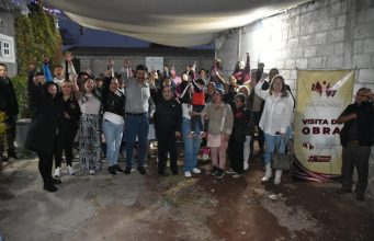 COLONIA AHUEHUETITLA SE BENEFICIA CON NUEVA LÍNEA DE AGUA POTABLE