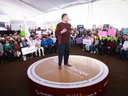 Desde Tepeapulco, Julio Menchaca renueva compromiso de transformar a Hidalgo