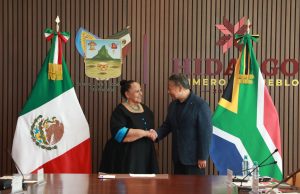 Gobierno de Hidalgo fortalece cooperación con Sudáfrica rumbo al Mundial 2026