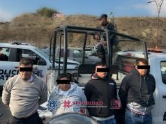 MEDIANTE VIDEOVIGILANCIA, SSPH ASEGURA A CUATRO IMPLICADOS EN ROBO DE VEHÍCULO